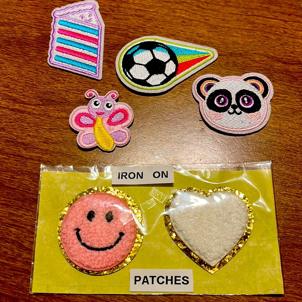 Iron on patches